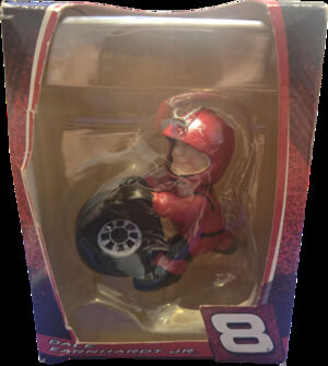 Dale Earnhardt Jr #8 Trevco Collectible Ornament NASCAR Pit Crew Figure Boxed